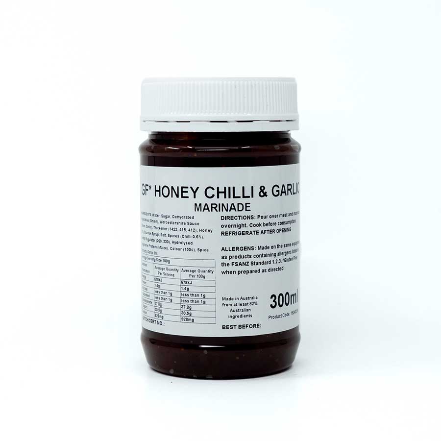 Denco Honey Chilli Garlic Marinade GF
