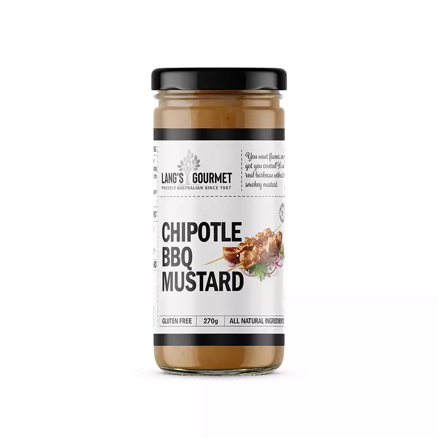 Lang's Gourmet Chipotle BBQ Mustard