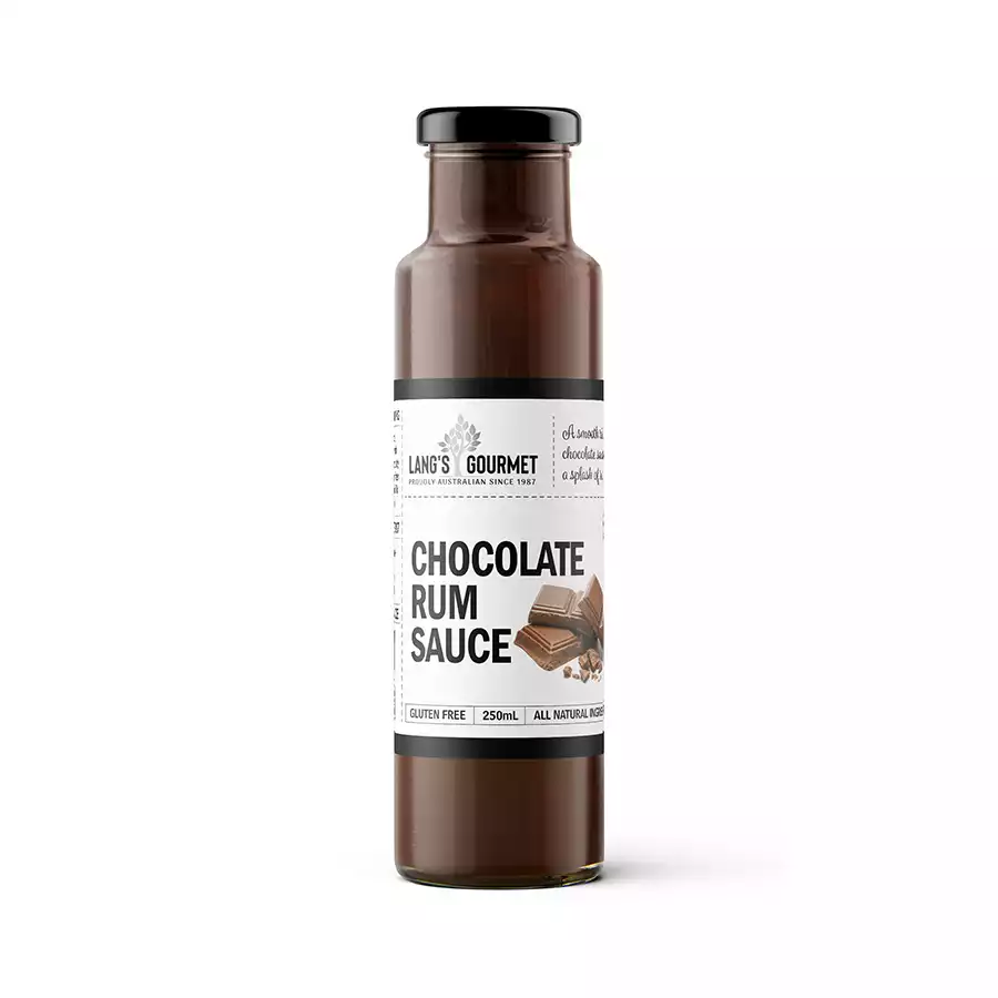 Lang's Gourmet Chocolate Rum Sauce