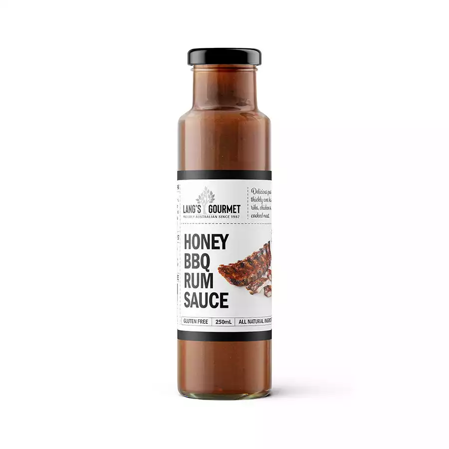 Lang's Gourmet Honey BBQ Rum Sauce