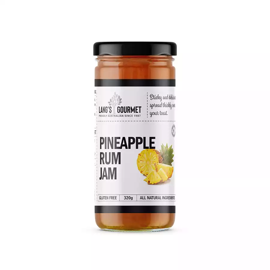 Lang's Gourmet Pineapple Rum Jam