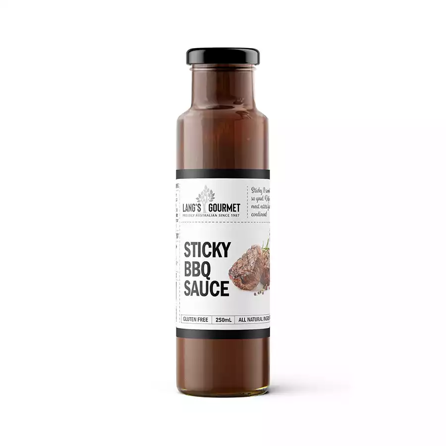 Lang's Gourmet Sticky BBQ Sauce