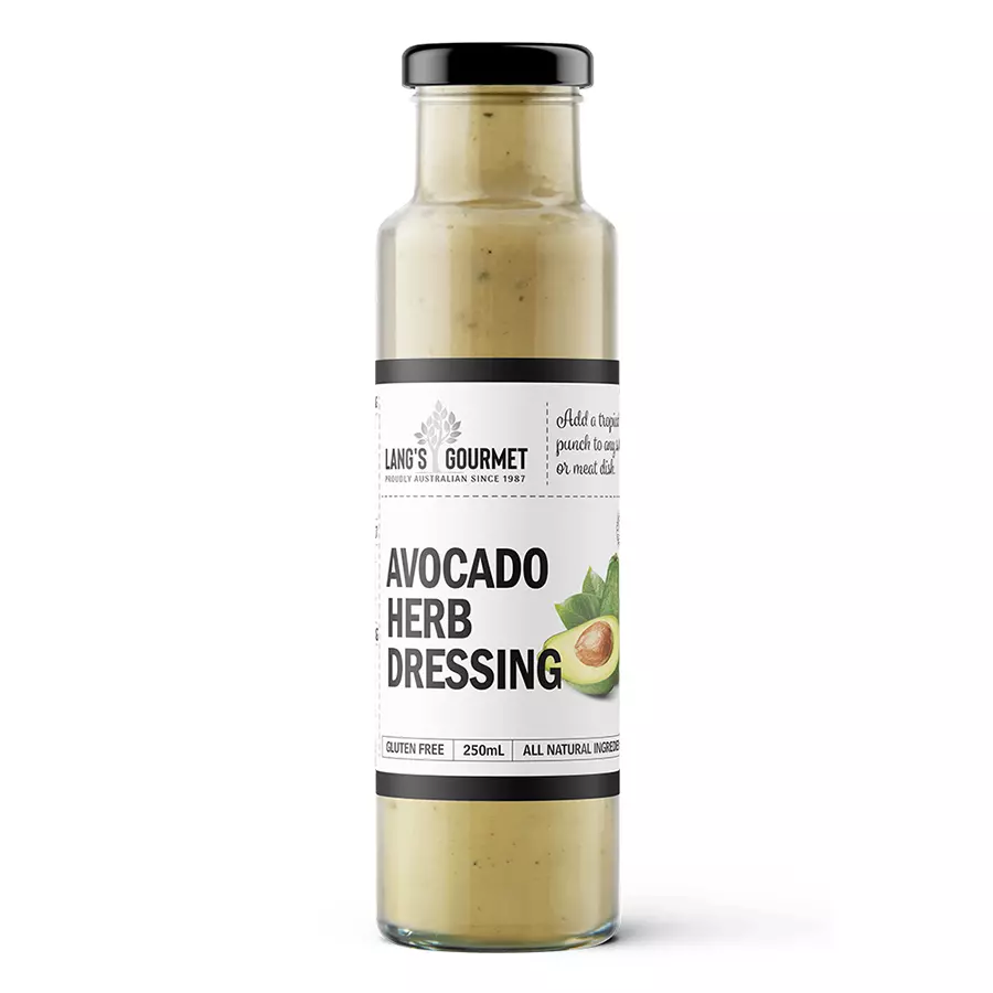 Lang's Gourmet Avocado Herb Dressing