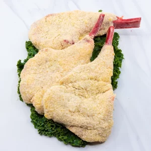 QCM - Lamb Cutlets Crumbed