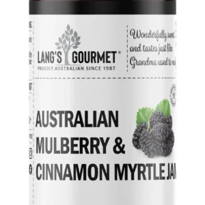 Lang's Gourmet Australian Mulberry & Cinnamon Myrtle Jam