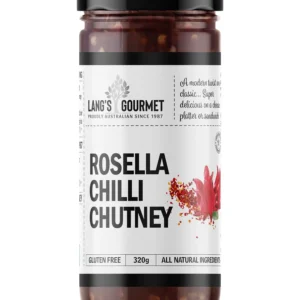 Lang's Gourmet Rosella Chilli Chutney