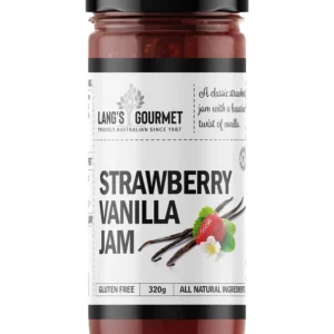 Lang's Gourmet Strawberry Vanilla Jam